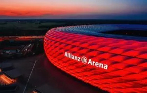 Allianz Arena in München, Heimatstadion des FC Bayern München