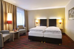 Hotel Room Double Room Courtyard Standard Double Room in Hotel Europäischer Hof Munich at Central Station in City Center Munich