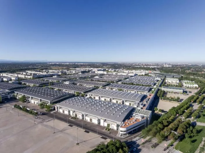 Messe München Luftbild