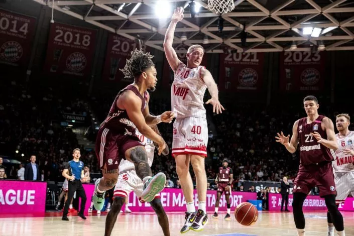 Basketball München - Szene während eines Spiels gegen Würzburg