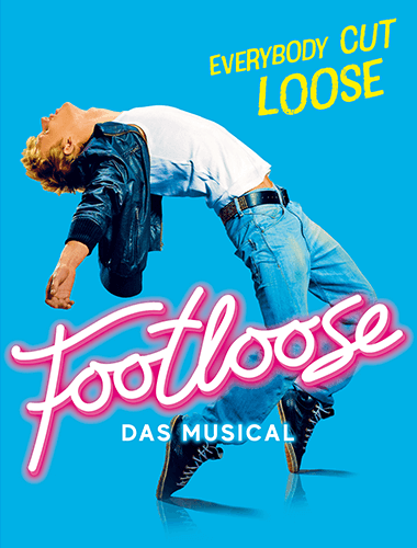 Poster Musical Footloose Deutsches Theater München
