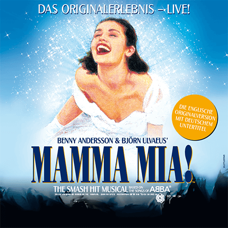 Poster Musical Mamma Mia Deutsches Theater München