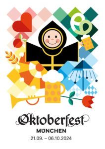 Oktoberfestplakat 2024 1. Preis Annika Mittelmeier Oktoberfestplakat 2024 1. Preis Annika Mittelmeier